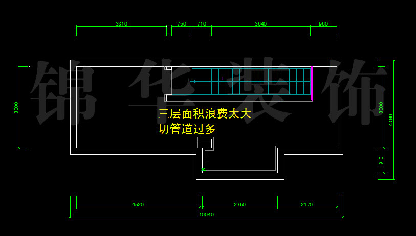 棲園155平米頂樓 戶型