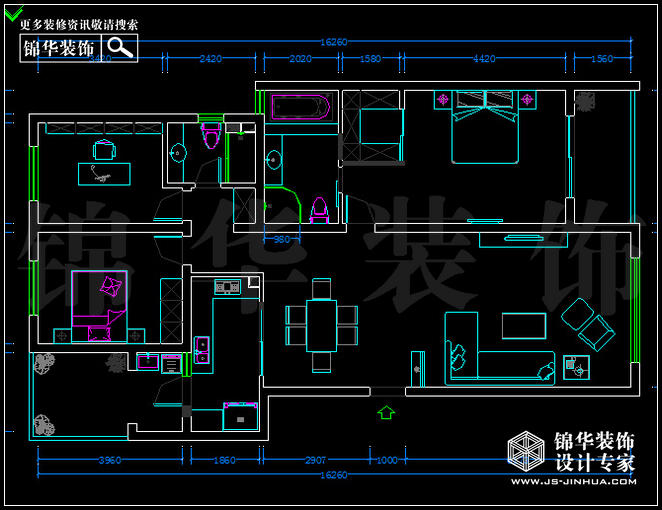 紫金東郡B1戶型144平方 戶型