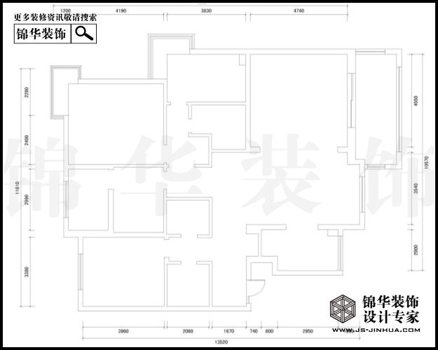 天正濱江E1戶型183平米 戶型